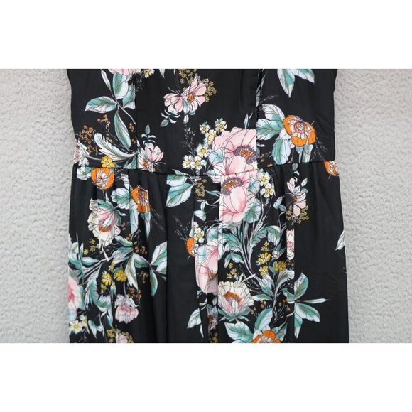 Band of Gypsies Silky Maxi Dress w/Shorts-Size Large-Whimsigoth - Picture 5 of 14